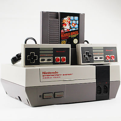 Nintendo NES Konsole ? Super Mario Bros. ?2x Original Controller 