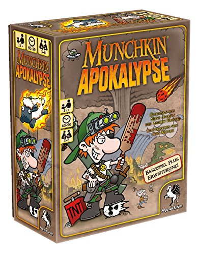 Pegasus Spiele 17242G - Munchkin Apokalypse 1+2