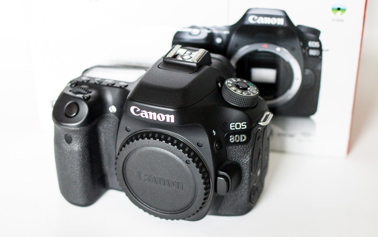 Canon EOS 80D Digital SLR Gehäuse Body 24 MP NFC WLAN