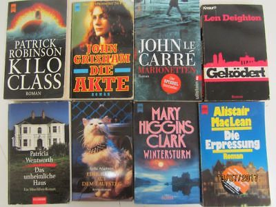 68 Bücher Romane Krimi Thriller Detektivromane Spionageromane