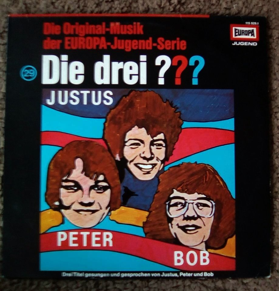 LP Vinyl Hörspiel ??? Die drei Fragezeichen Folge 29 Originalmusik Europa