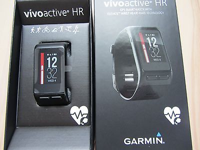 Garmin VIVOACTIVE HR Fitnessuhr GPS Smartwatch Neu unbenutzt mit Rechnung
