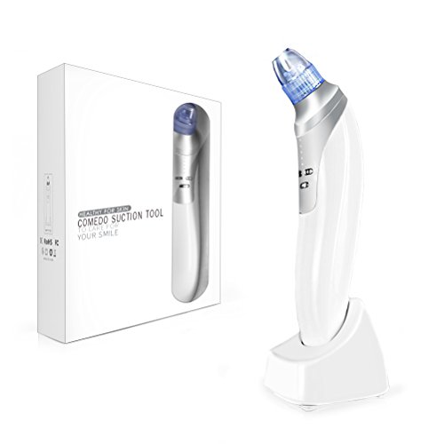 Bestidy Electronic Facial Pore Cleanser Acne Remover Blackhead Extraction Tool Comedo Suction Microdermabrasion Diamond Machine Device