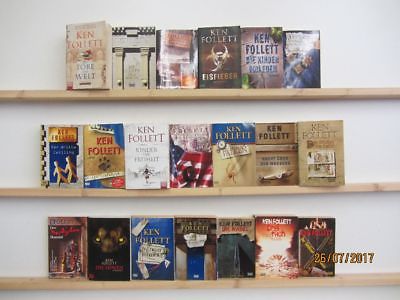 Ken Follett 20 Bücher Romane Krimi Thriller historische Romane
