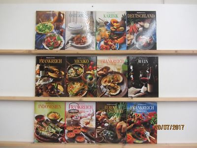 Küchen der Welt 12 Bücher Kochbücher nationale und internationale Küche