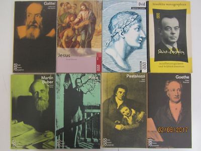 160 Bücher Taschenbücher rororo Monographie Bildmonografien Biografien