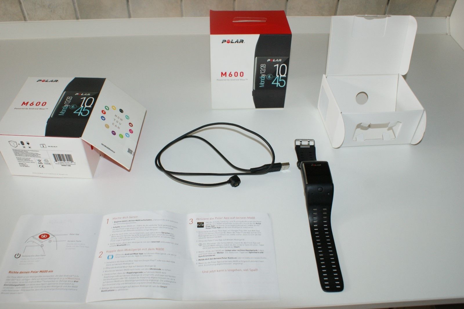 Polar m600 Smartwatch Schwarz