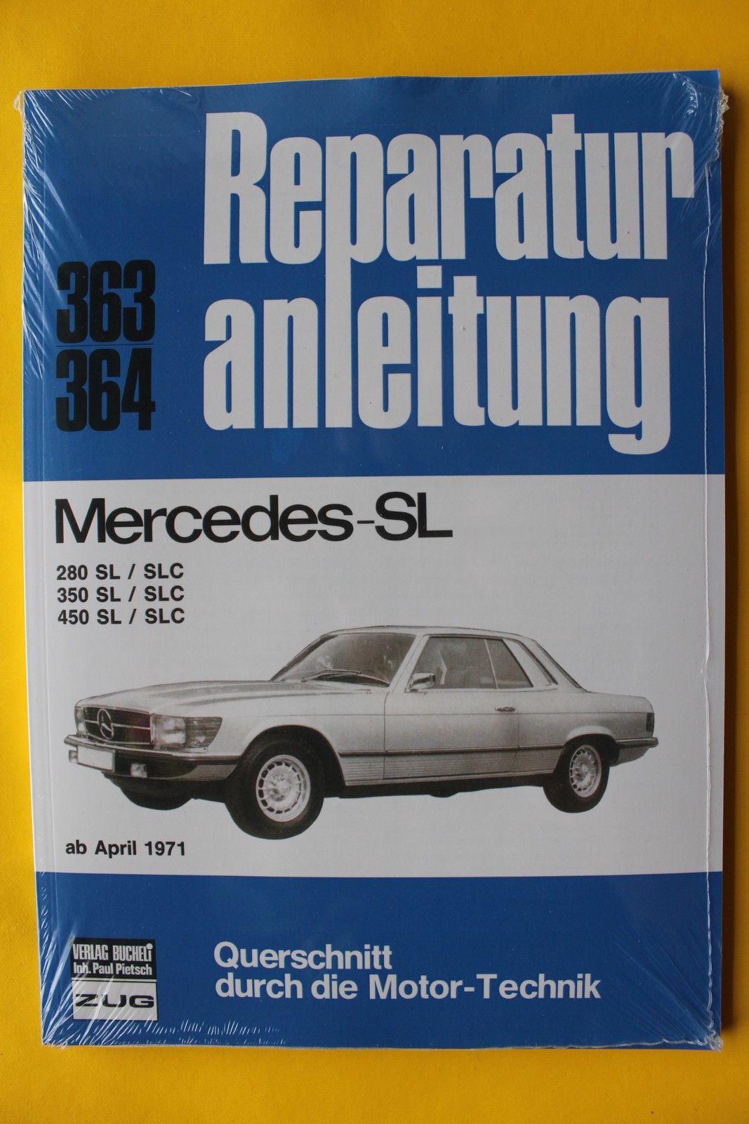 Mercedes Benz SL SLC 280 350 450 W107 R107 Reparaturanleitung Handbuch