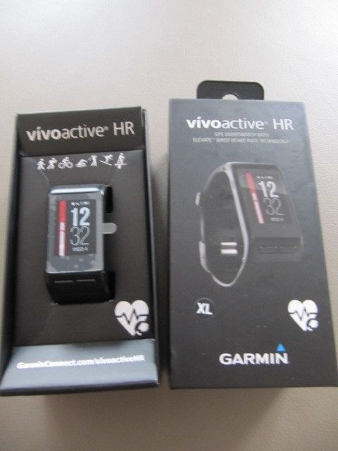 Garmin Vivoactive HR integr.GPS Multisport Fitnessuhr Wasserfest Pulsm Neuwertig