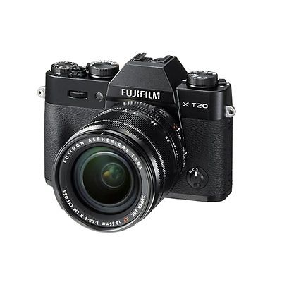 Fujifilm X-T20 XF 18-55mm F2.8-4.0 R LM OIS Kit XT20 Black Ship From EU