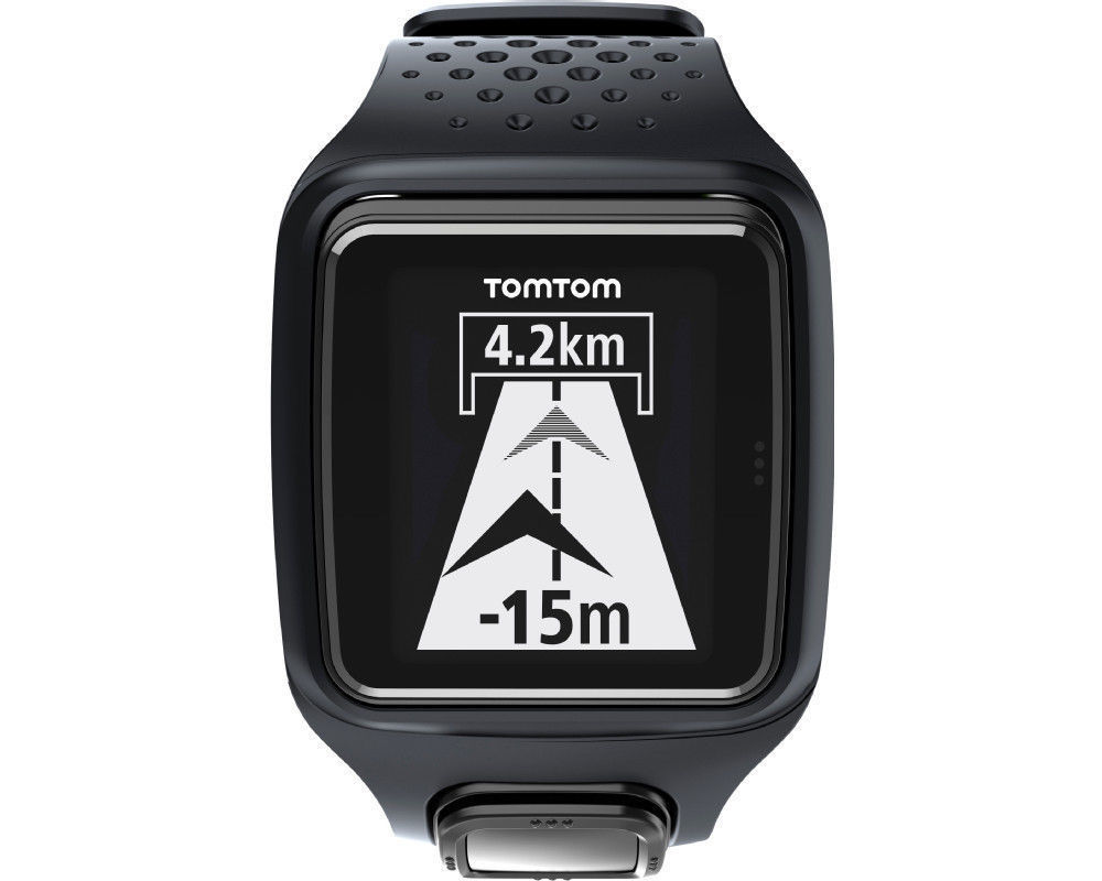 TomTom Runner GPS Uhr schwarz Black inkl. Dockingstation Ladegerät NEU OVP