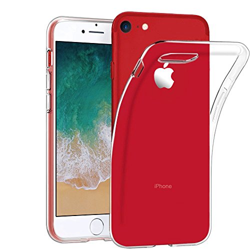 iPhone 7 Hülle, FayTun iPhone 7 Schutzhülle Case Silikon- Crystal Clear Ultra Dünn Durchsichtige Backcover Handyhülle TPU Case für iPhone 7 (Transparent)