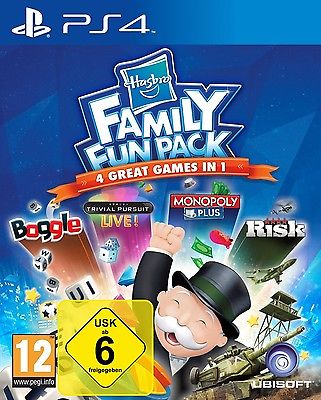 Hasbro Family Fun Pack - PS4 Playstation 4 Spiel - NEU OVP