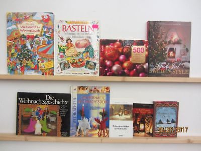 55 Bücher Weihnachten Advent Christfest weihnachtliche Bücher Weihnachtsbasteln