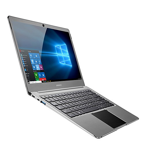 Bben N14W SUPER Ultrabook 14,1 Zoll Slim Notebook [Intel Apollo Lake N3450, 4GB Ram, 64GB eMMC, Intel HD Graphics, Windows 10] Eisengrau