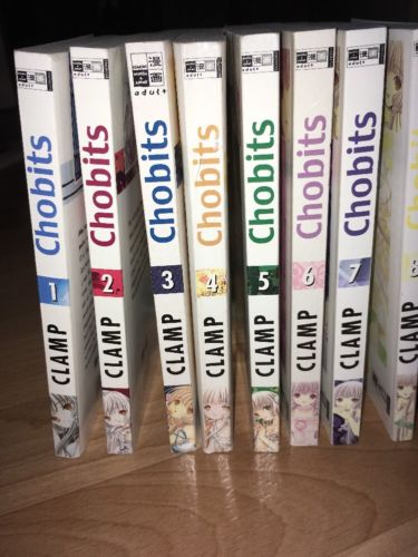 Chobits Manga 1-8 Komplett