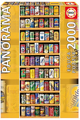 Educa 11053 - Puzzle - Dosen-Panorama, 2000-Teilig