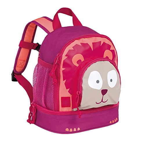Lässig Mini Backpack Kinderrucksack Kindergartentasche, Brotdosenfach unten, Erdmännchen