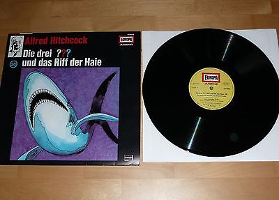 Die drei Fragezeichen und das Riff der Haie (30) - Europa Vinyl LP, RAR !