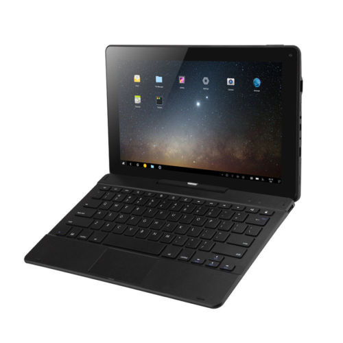 iRULU Notebook Tablet 2-in-1 REMIX OS 32GB 11,6'' Netbook WiFi 6000mAh Schwarz