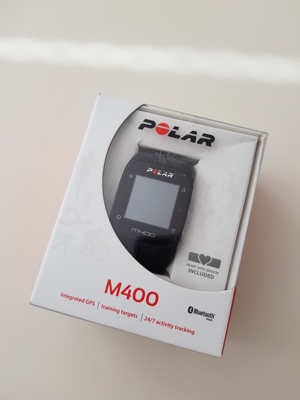 Polar M400 GPS -Sportuhr mit Brustgurt Herzfrequenzsensor
