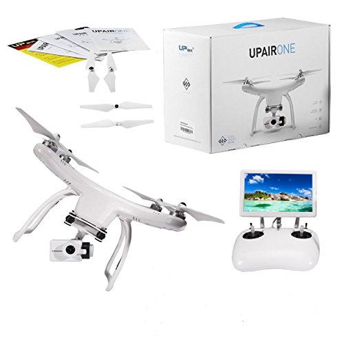 UPair One Quadrocopter Drohne mit 2.7K Full-HD Videokamera 2.4G Fernsteuerung FPV live übertragung,Headless Modus,Höhenhaltung,Home Return