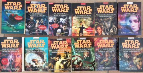 STAR WARS - 12 Bände der Serie 