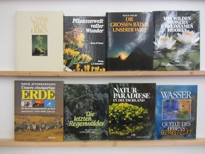 20 Bücher Bildbände Natur Umwelt Umweltschutz Naturparadiese Naturoasen Paket 1