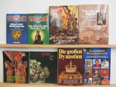 24 Bücher Bildbände Kunst Kultur Geschichte Weltgeschichte