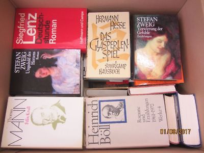 44 Bücher Romane deutsche Klassiker Böll Lenz Mann Grass Hesse u.a.