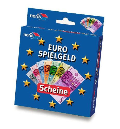 Noris Spiele 606521013 - Euro Spielgeld Scheine
