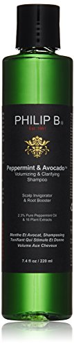 Philip B Peppermint & Avocado Volumizing & Clarifying Shampoo, 1er Pack (1 x 220 ml)