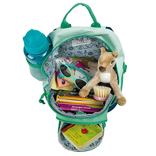 Lässig Kindergartenrucksack Kindergartentasche, Mini Backpack Wildlife Schildkröte Kinder-Rucksack, 27 cm, Blue