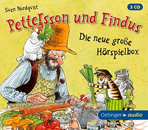 Pettersson und Findus - Die neue große Hörspielbox (3 CD): Hörspielbox, ca. 85 min.