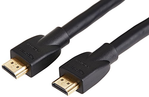 AmazonBasics Hochgeschwindigkeits-HDMI-Kabel 2.0, Ethernet, 3D, 4K-Videowiedergabe und ARC, 7,6 m