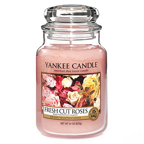 Yankee Candle Duftkerze, glas, 11 x 11 x 20 cm, rosa