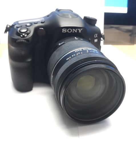 Sony Alpha SLT-A99V 24.3 MP SLR-Digitalkamera - Schwarz 
