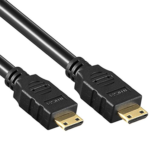 Ligawo 6543102 HighSpeed Mini C-C HDMI Kabel (2 m) mit Ethernet