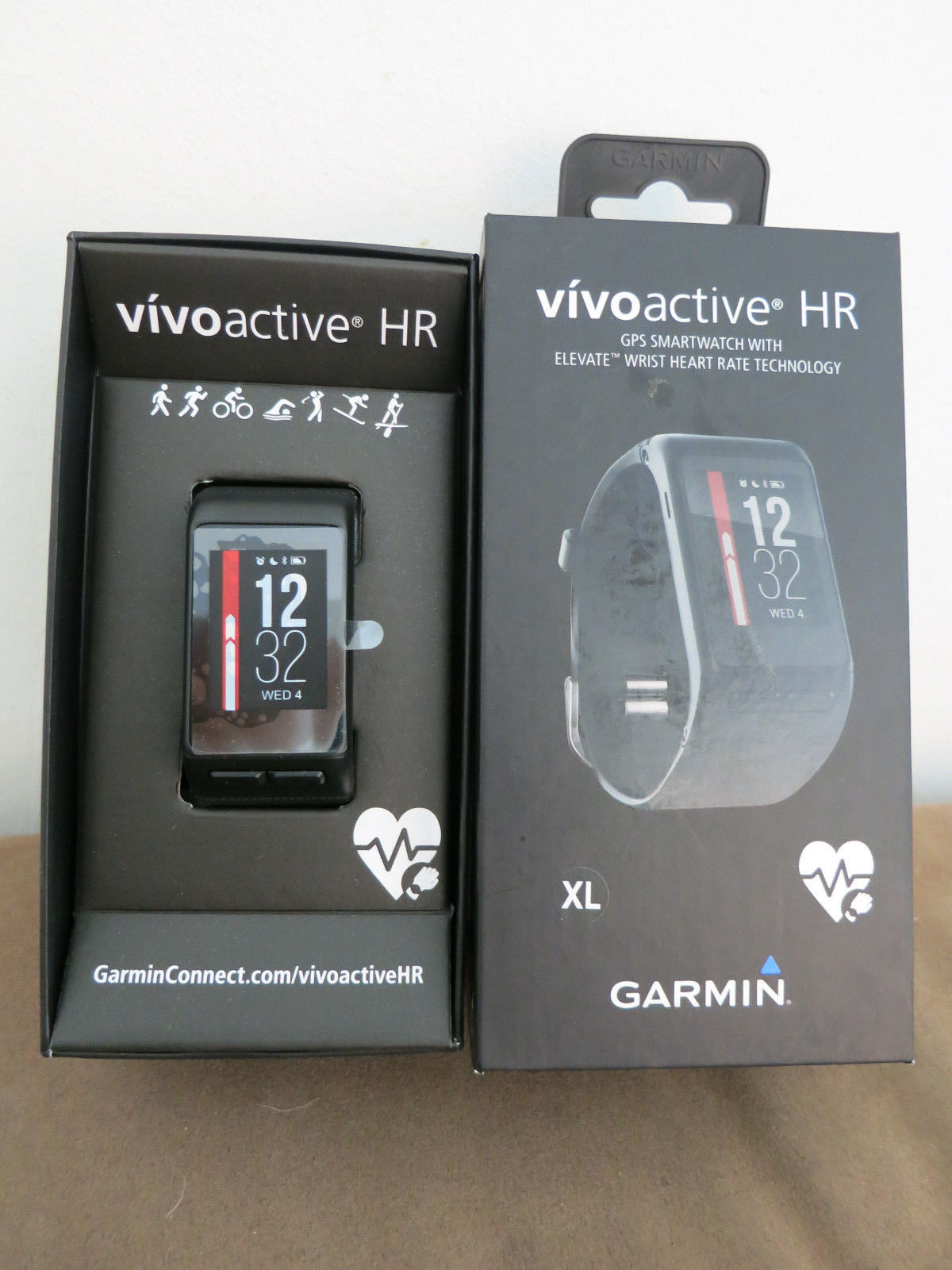 Garmin Vivo Active HR NEU XL Pulsuhr GPS Sportuhr Trainingscomputer Smartwatch