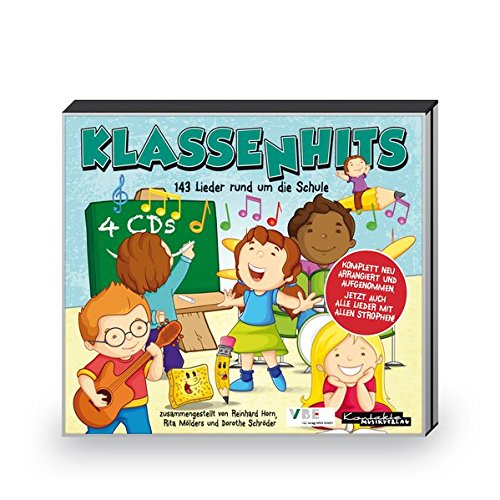 KlassenHits: 143 Lieder rund um die Schule (4-CD-Paket)
