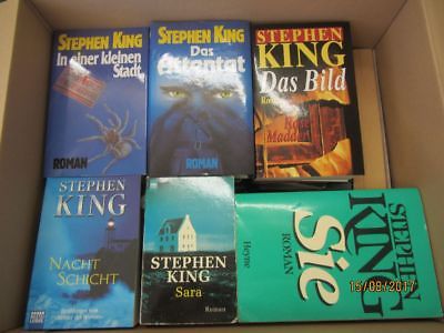 Stephen King 42 Bücher Horrorromane Gruselromane Fantasyromane
