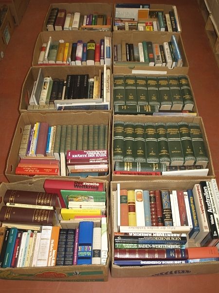 Büchersammlung - Buchpaket - 287 Bücher - Buchkonvolut - Antiquariatsauflösung