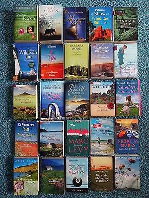 Bücherpaket 25 Liebesromane Frauenromane: Sparks Heldt Ryan Willett Di Morrissey