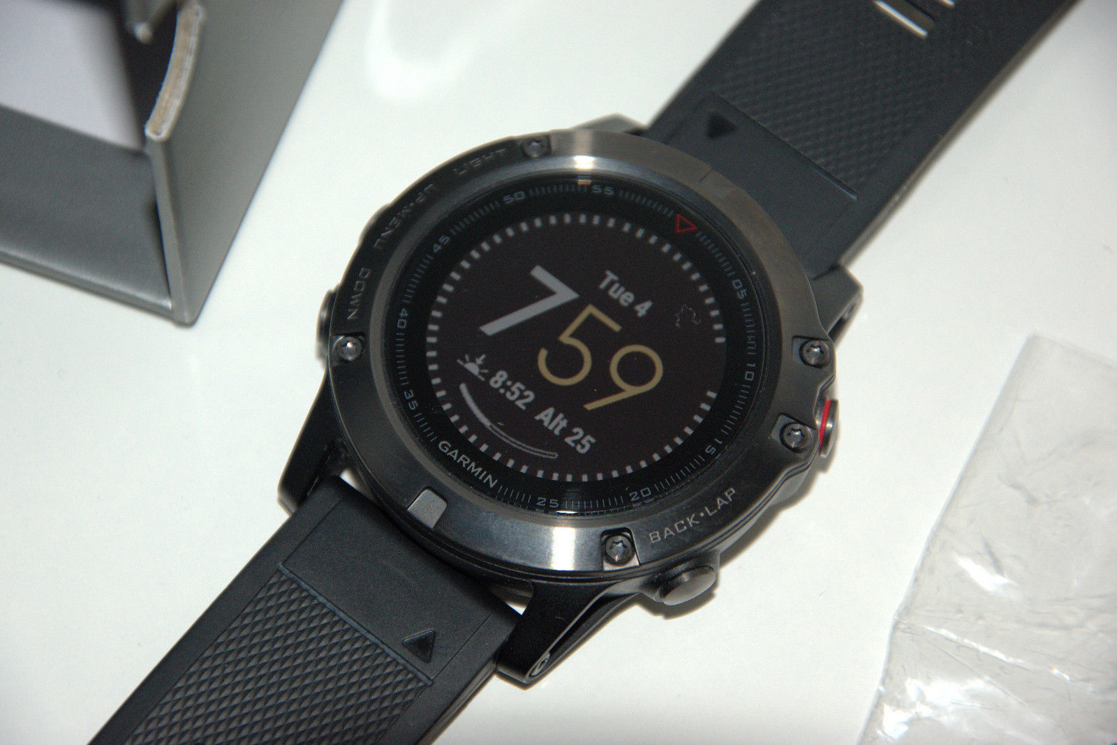 Garmin Fenix 5X Smart Watch GPS wie neu & OVP unbenutzt