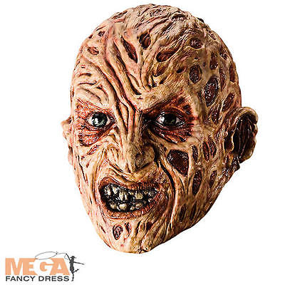 Freddy Krueger Adults Mask Fancy Dress Halloween Mens Horror Costume Accessory 