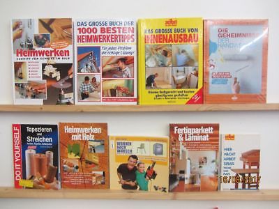 35 Bücher Bildbände Heimwerken Renovieren selber Machen Wohnideen Innenausbau