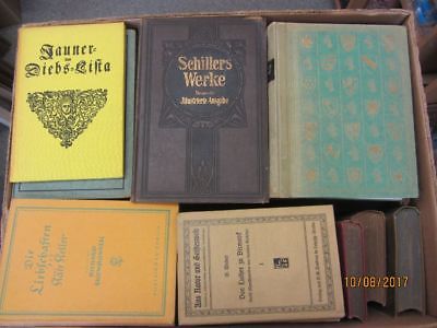 45 Bücher antiquarische Bücher Paket 1