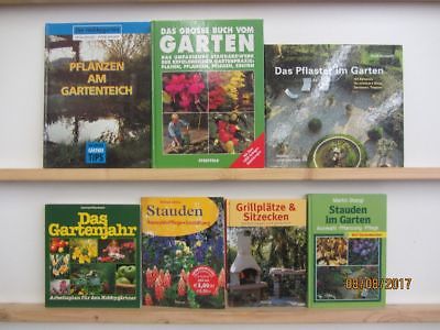 38 Bücher Garten gärtnern Gartengestaltung Gartenpflege Gartenkunst
