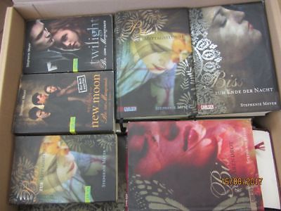 Stephenie Meyer 32 Bücher Twighlight Saga Biss zum....  Vampirromane Fantasy