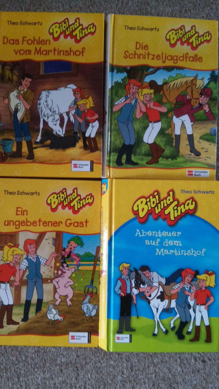 4 schöne Kinderbücher: Bibi und Tina